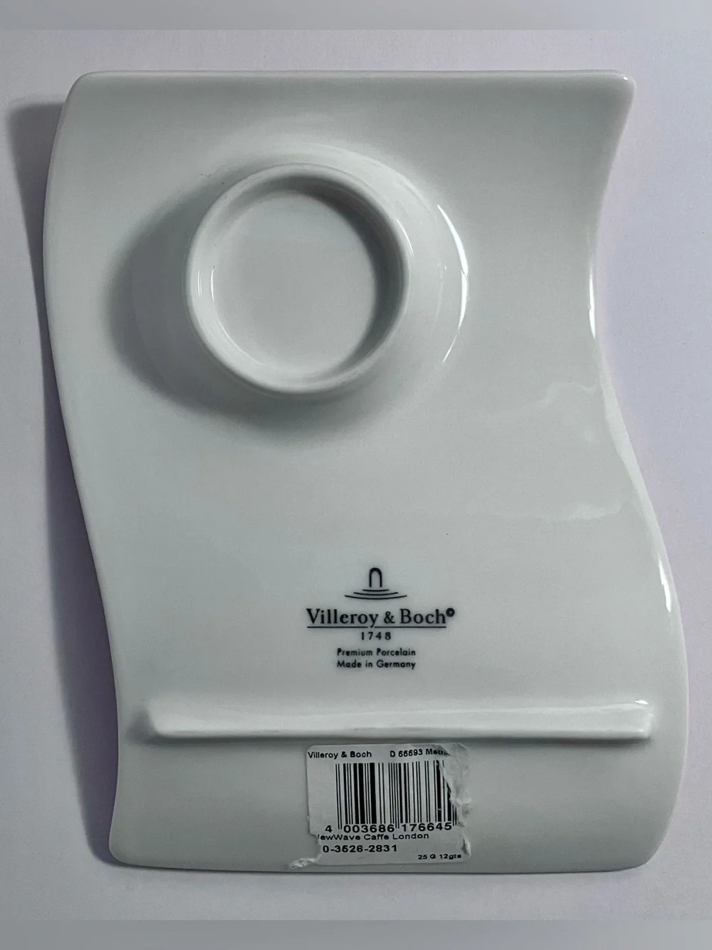 VILLEROY & BOCH New Wave Caffe London SMALL ESPRESSO TRAY / Ultra Rare / NO CUP